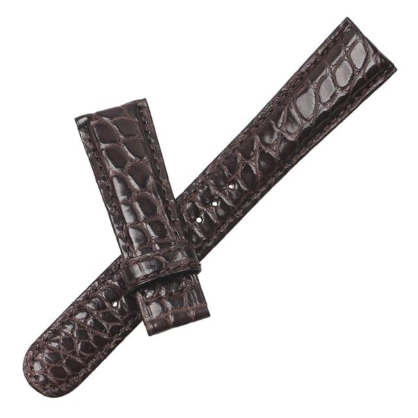 Custom replacement crocodile watchstrap for Grand Seiko watch band