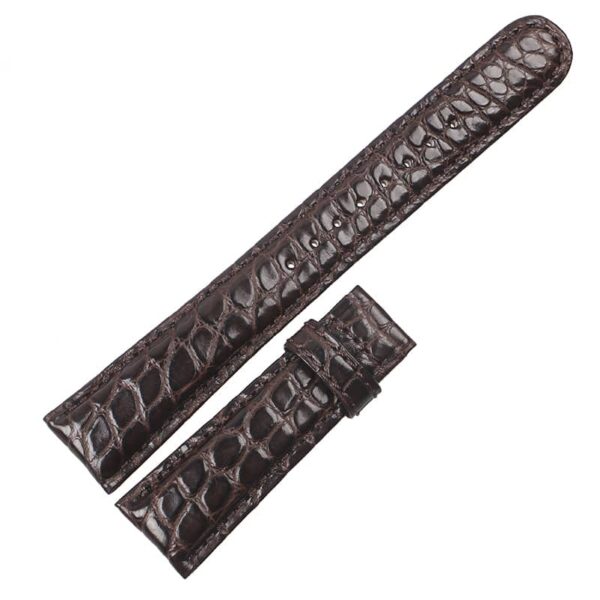 Custom replacement crocodile watchstrap for Grand Seiko watch band
