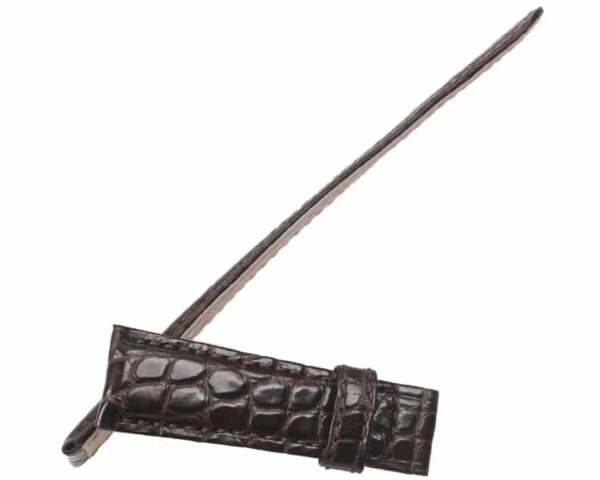 Handmade replacement crocodile watch strap for Grand Seiko watch band