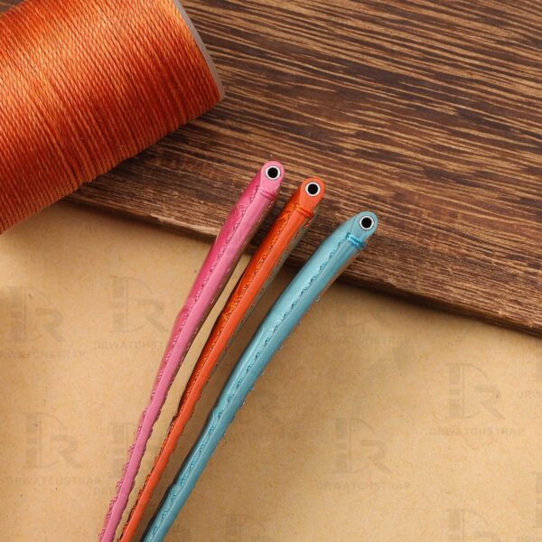 Handmade crocodile leather watch strap for Panerai Luminor watchband (2)