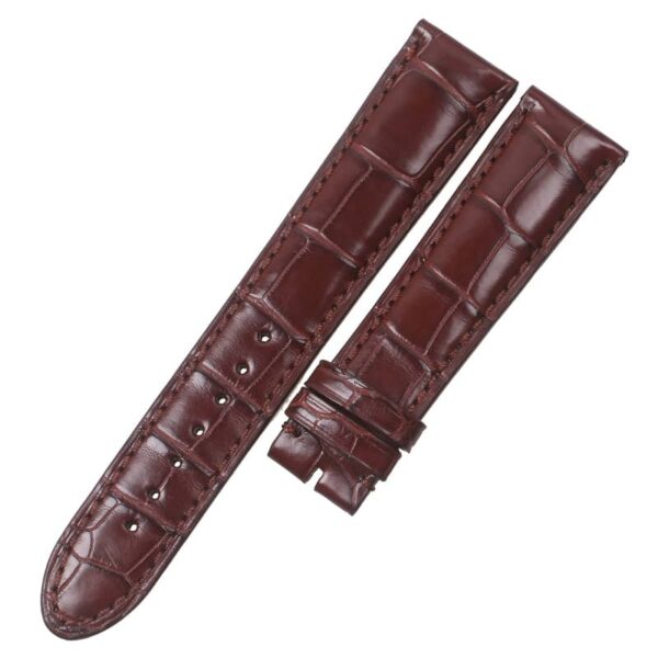 Handmade replacement alligator leather watchband for Montblanc Star Legacy strap