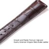 Handmade replacement alligator watch band for Grand Seiko strap