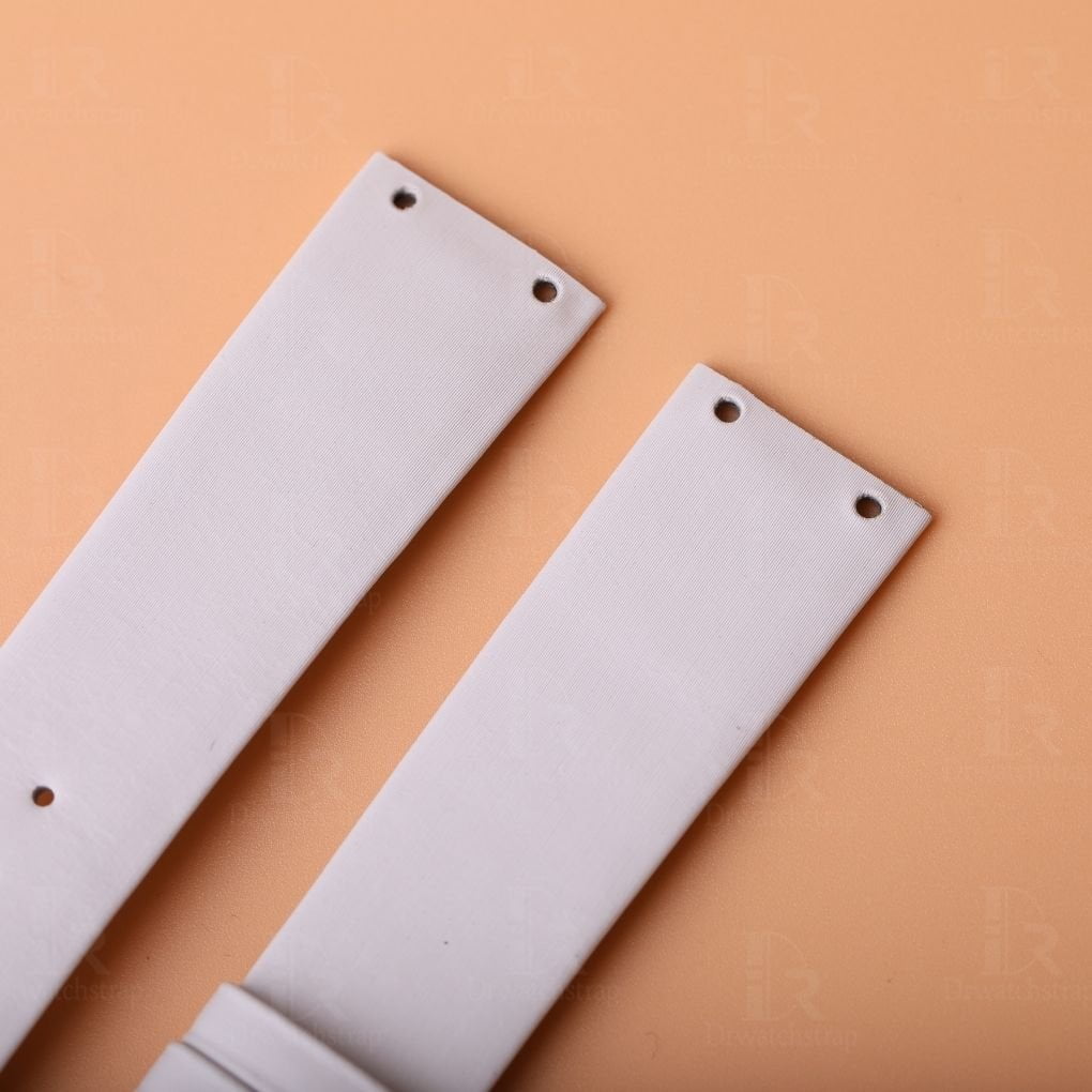 Replacement White Satin strap for Piaget Limelight Magic Hour Watch Band 20mm