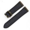 Replacement oliver green suede leather watch band for Zenith Heritage Pilot type 20 bronze 23mm strap