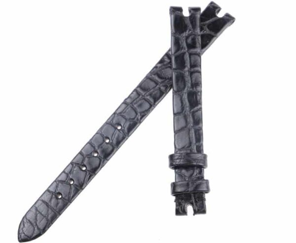 Replacement-round-scale-alligator-strap-for-Chopard-Happy-Diamonds-ladies-watch-band