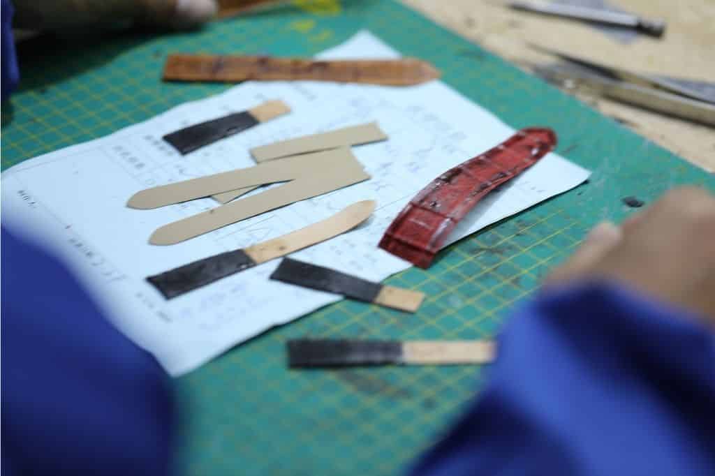 custom handmade leather watch band strap from drwatchstrap