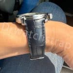 Replacement handmade blue watch band compatible for the Audemars Piguet Royal Oak