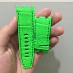 Audemars Piguet Jules Ultra thin brown alligator leather watch band strap (1)