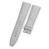 Custom handmade grey alligator watch bands for Audemars Piguet Code 11.59 straps