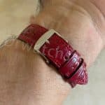 Blancpain fifty fathoms fabric strap watch band Black Blue Canvas Fiber