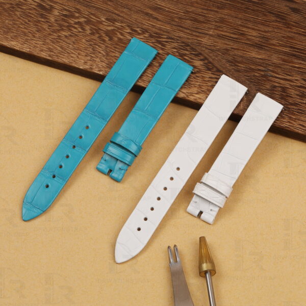 Buy Custom Piaget Possession Women alligator leather watch straps handmade watchbands