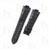 Buy Custom Replacement Black Alligator leather ulysse nardin marine strap (4)