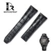 Buy Custom genuine alligator leather watch bands replacement for Maurice Lacroix Pantos luxury watch strap (1) Buy Custom genuine alligator leather watch bands replacement for Maurice Lacroix Pantos luxury watch strap (1)
