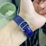 Cartier Ballon Bleu Orange Alligator leather watch band (3)