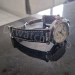 Cartier Pasha Single Folded watch Black canvas nylon watch straps (1)