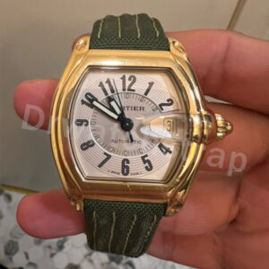 Replacement Nylon fabric watch strap for Cartier Roadster quickswitch