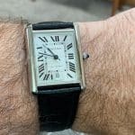 IWC Mark XVIII brown leather watch band3