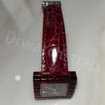 replacement Chopard black leather strap