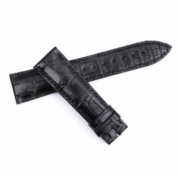 Custom handmade Double Side Alligator replacement leather watch bands for Breguet Tradition strap