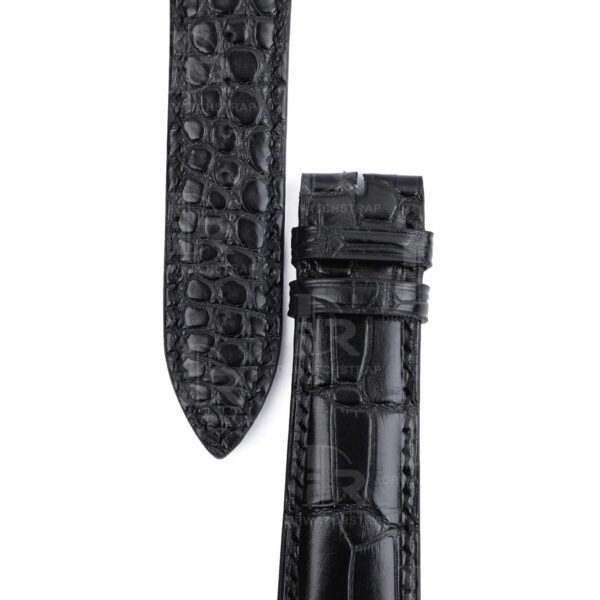 Custom handmade Double Side Alligator replacement leather watch bands for Breguet Tradition strap