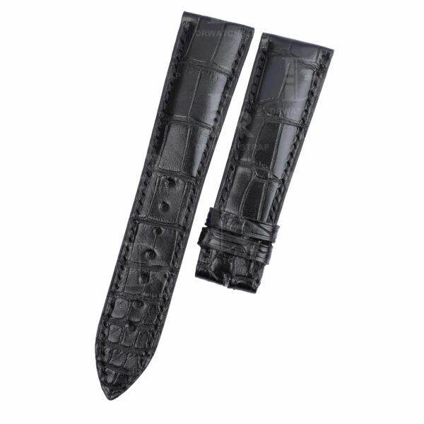 Custommade Double Side Alligator replacement leather watchband for Breguet Tradition straps
