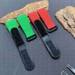 Custom gray velcro strap for Richard Mille watch band