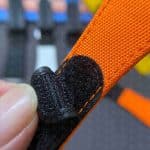 Red velcro watch band replacement for Richard Mille RM011 watch