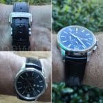 Zenith Pilot Type 20 Chronograph Extra Special Blue suede leather watch band strap (6)