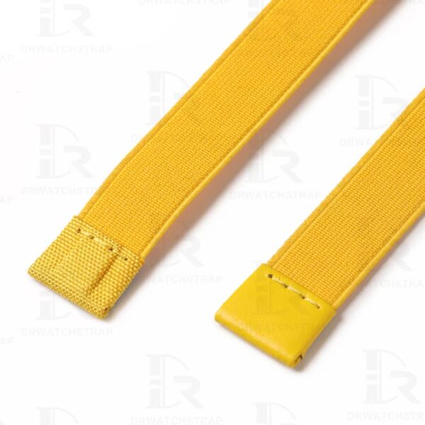 Handmade 20mm Elastic watchband for Omega Swatch Speedmaster straps