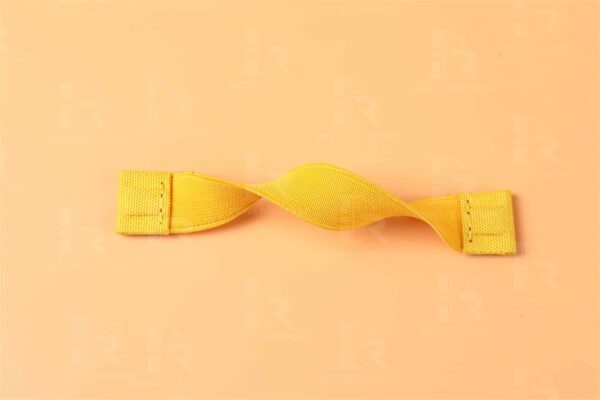Custom made handmade 20mm yellow Elastic watch bands for Omega x Swatch Speedmaster watch strap
