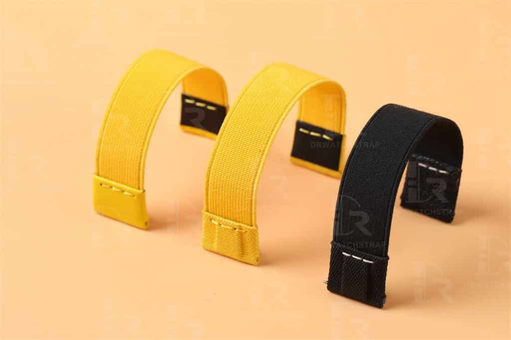 Custom 20mm Elastic watchband for Omega Swatch Speedmaster watchstraps