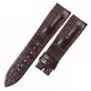 Handmade alligator leather watch strap for Uylsse Nardin GMT Perpetual Calendar watch bands