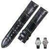 Custom handmade replacement alligator leather straps for Maurice Lacroix Les Classiques watch bands