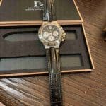 Bvlgari Diagono chornograph watch black canvas (1)