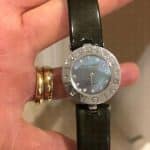 Custom made Bvlgari B.zero1 watch strap leather watch band