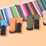 richard mille velcro strap Nylon watch band red blue green