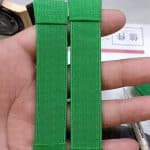 Custom orange elastic watch band for Richard Mille 1
