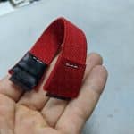 Yellow Canvas velcro strap for Richard Mille watch