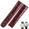 Handmade crocodile leather watch strap for Maurici Lacroix Masterpiece band
