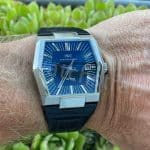 IWC Da Vinci Automatic Black Alligator leather watch band (2)