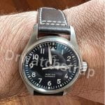 IWC Mark XVIII brown leather watch band2