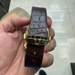 Custom handmade best quality premium calfskin brown black leather bund strap and watch band replacement for Tudor Black Bay 58 41 GMT Heritage as well as Rolex watches, Paul Newman Daytona, Omega Speedmaster, Tudor, Oris, Seiko, Breitling, and any other watches with a flat end.