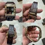 Custom nylon canvas velcro strap yellow elastic watch band 20mm for Omega x Swatch Mission to Mars red watch