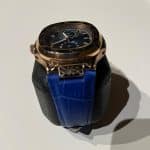 Patek Philippe Nautilus brown calfskin leather strap (1)