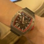 Hublot 441 grey velcro strap