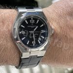 Custom strap for VCO Overseas Vacheron Constantin brown alligator leather watch band