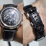 Buy Custom Zenith ELITE ACADEMYEL PRIMERO Black Leather Strap 19mm 20mm 21mm 22mm Replacement for watchbands (2)