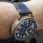 Zenith watch Curved end