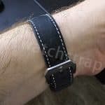 Buy Custom Zenith ELITE ACADEMYEL PRIMERO Black Leather Strap 19mm 20mm 21mm 22mm Replacement for watchbands (2)