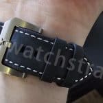 Custom alligator leather strap for Zenith watch